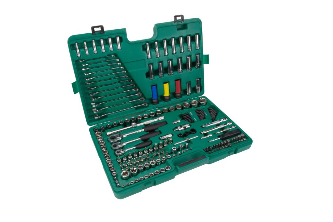 Jogo de Ferramentas para Oficina 190 Peças - SATA Brasil