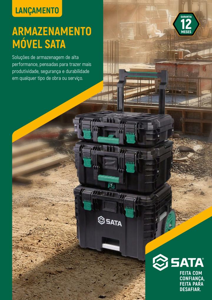 Capa Lâmina de Vendas - Linha de Armazenamento Móvel