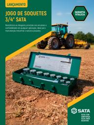 Capa Lâmina de Vendas - Jogo de Soquetes 3/4pol