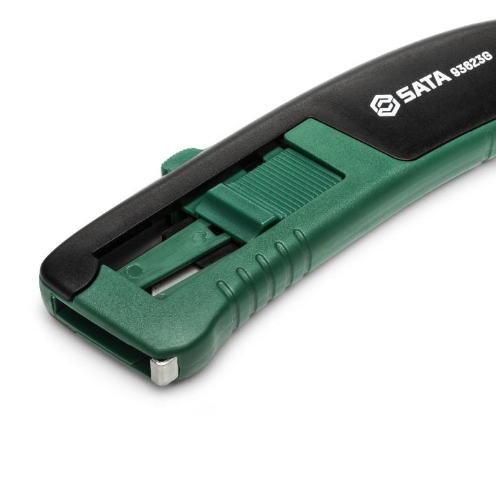 Estilete de Segurança Auto - Retrátil Trapezoidal - SATA Brasil