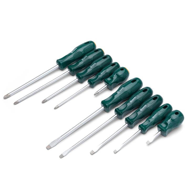 Image of 10 Pc. A-Series Combination Screwdriver Set - SATA