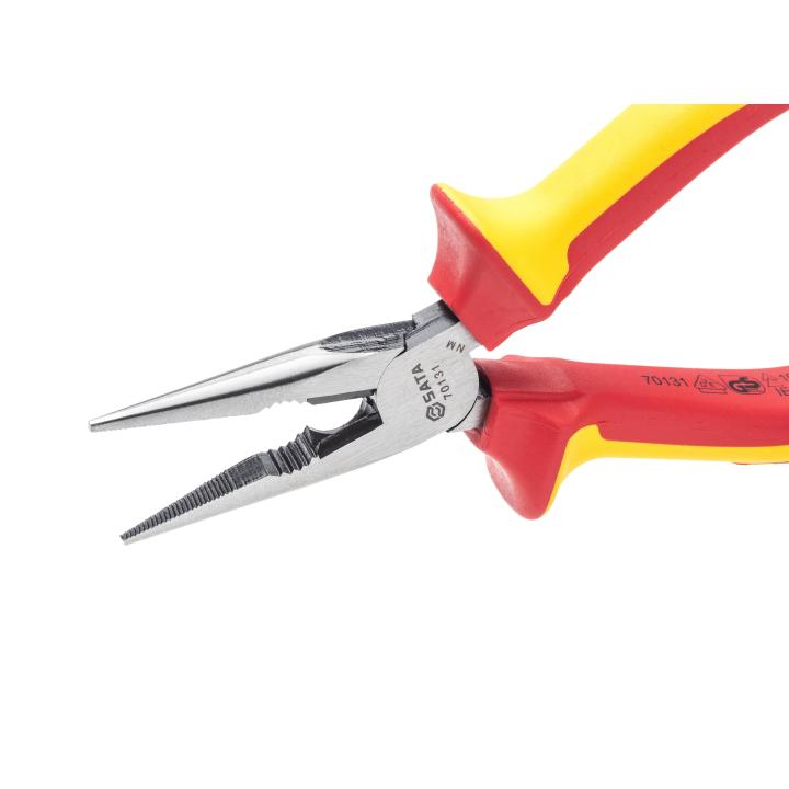 Image of VDE Insulated Long Nose Pliers - SATA