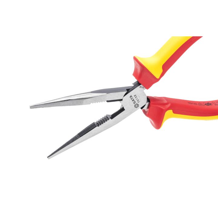 Image of VDE Insulated Long Nose Pliers - SATA