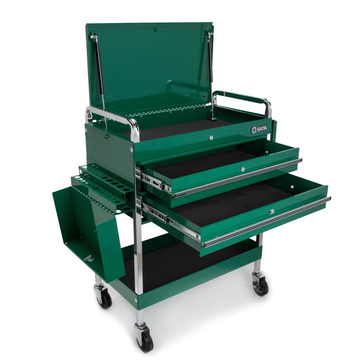 Image of 53" 2 Drawer Utility Cart - SATA