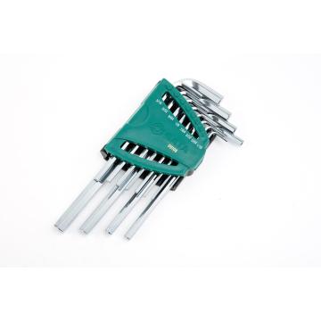 Image of 12-Key SAE Long Hex Key Set - SATA