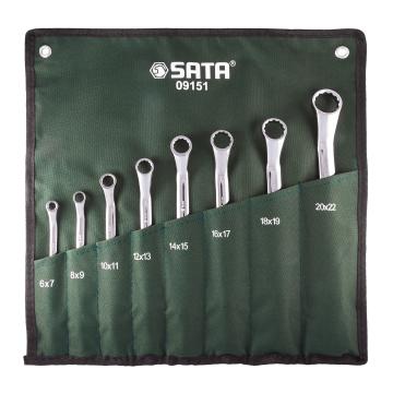 Image of 6 Pc. Metric Combination Wrench Set - SATA