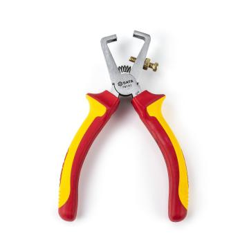 Image of VDE Insulated Wire Stripper Pliers - SATA