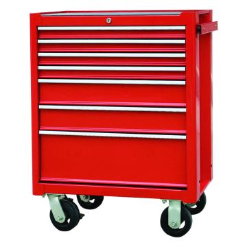 Image of 7 Drawer Red Tool Cart - SATA